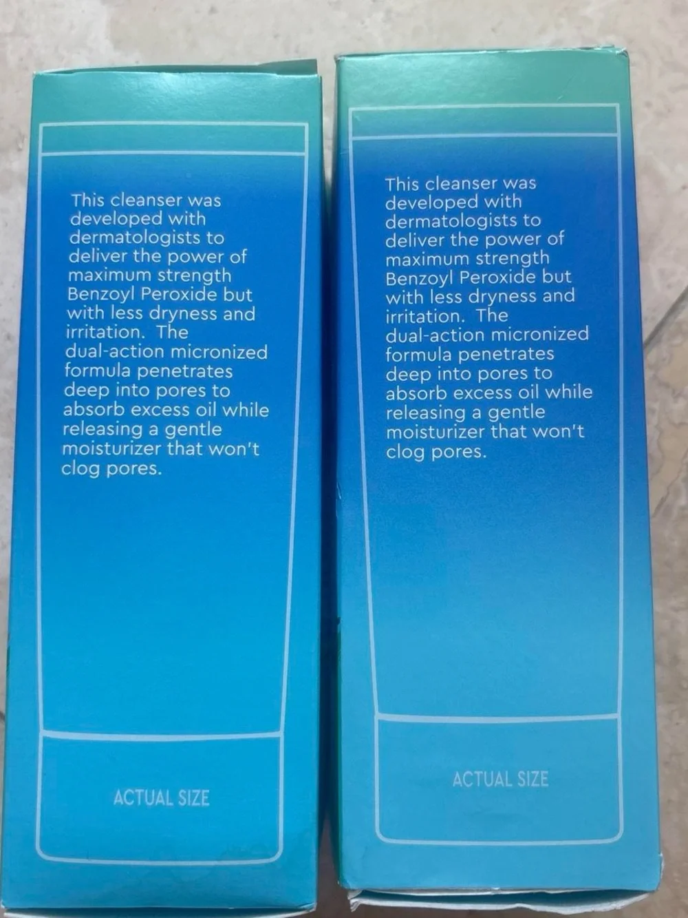 Daily Deep Cleanser for Sensitive Skin - Teal/Blue